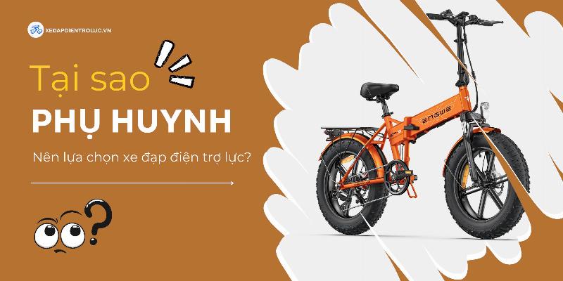 Phụ huynh giúp con chọn xe đạp điện an toàn và phù hợp